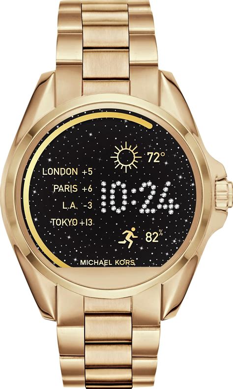 michael kors women smart watch|Michael Kors access unisex bradshaw smart watches.